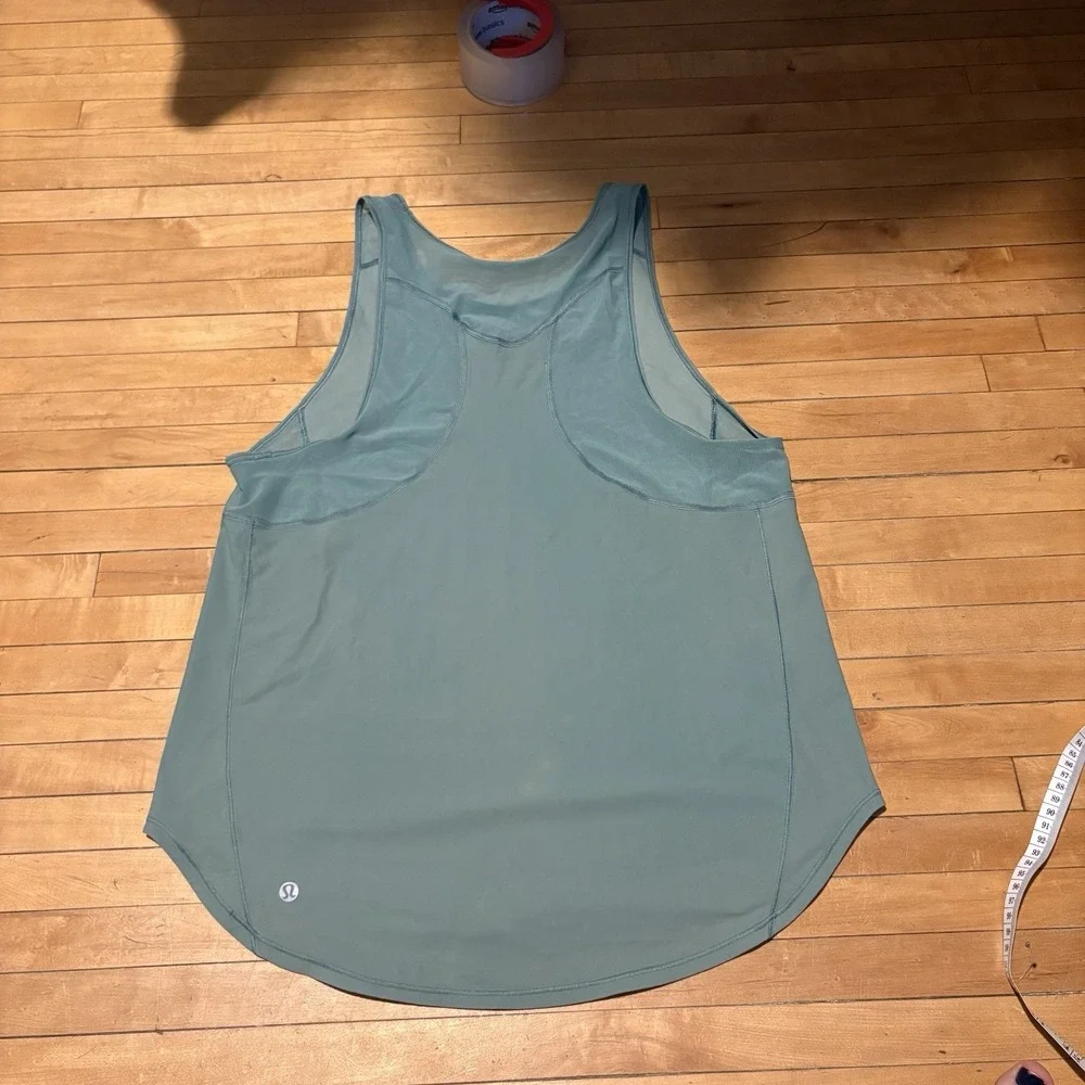 Lululemon Green Sculpt Tank Top Women's Small